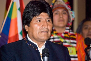 Evo Morales Bolivia 10 November